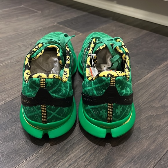 Saucony Kinvara 12 St. Patrick’s Pattys Day Clover Green shoes sneakers Mens 9.5 - Picture 8 of 16